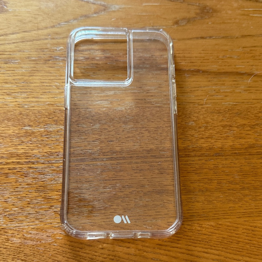 Case-Mate Clear Phone Case for iPhone 14 Pro